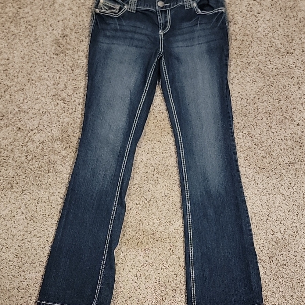 Maurices Blue Boot Cut Jeans 5/6 Reg with Flare and Classic Style